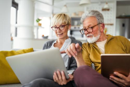 older couple considers gerontology second opinions